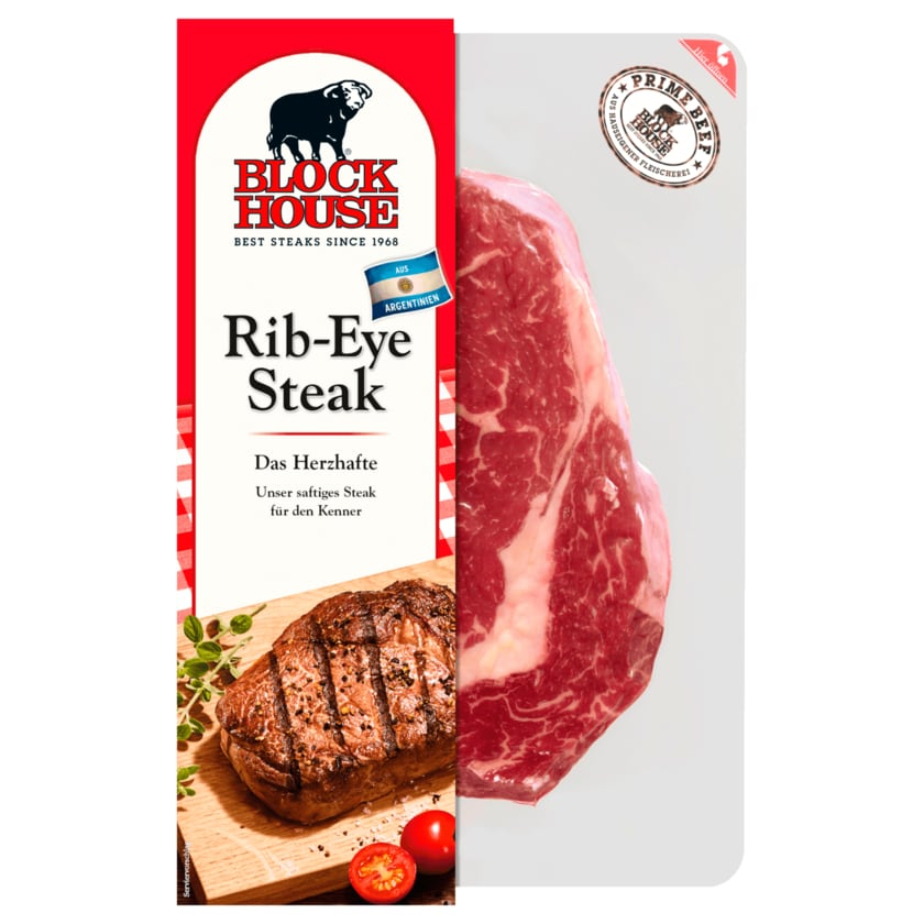 Block House Rib Eye Steak Argentinien ca. 200g